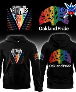 WNBA Golden State Valkyries Oakland Pride Black Hoodie