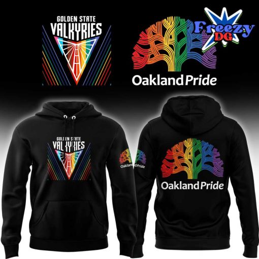 WNBA Golden State Valkyries Oakland Pride Black Hoodie