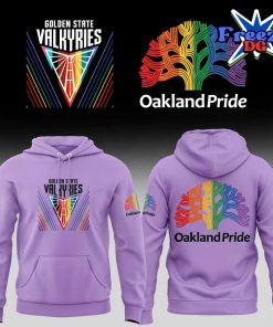 WNBA Golden State Valkyries Oakland Pride Purple Hoodie