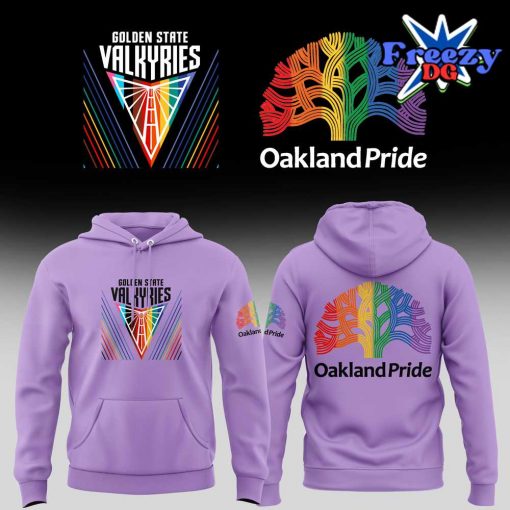 WNBA Golden State Valkyries Oakland Pride Purple Hoodie