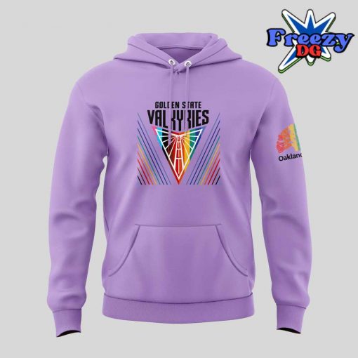 WNBA Golden State Valkyries Oakland Pride Purple Hoodie