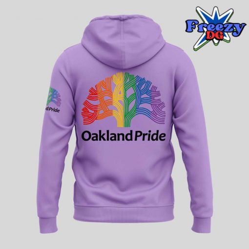 WNBA Golden State Valkyries Oakland Pride Purple Hoodie