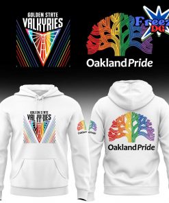 WNBA Golden State Valkyries Oakland Pride White Hoodie