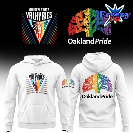 WNBA Golden State Valkyries Oakland Pride White Hoodie