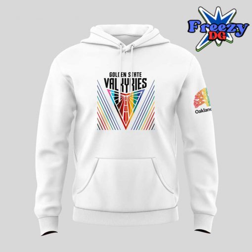 WNBA Golden State Valkyries Oakland Pride White Hoodie