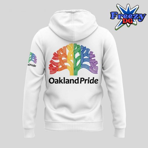 WNBA Golden State Valkyries Oakland Pride White Hoodie