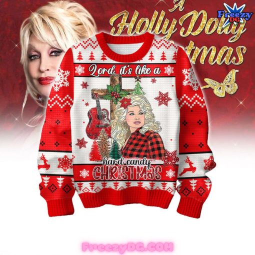 Holly Dolly Parton Christmas Special Edition Sweater