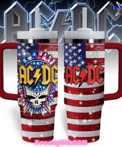 AC/DC American Diamond Crystal Stanley Tumbler Cup