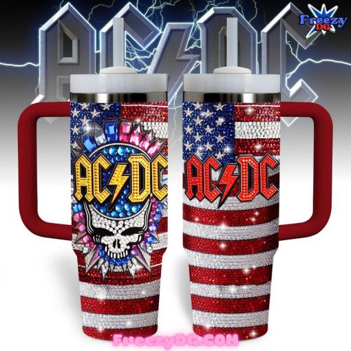 AC/DC American Diamond Crystal Stanley Tumbler Cup