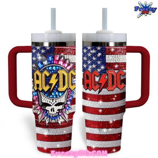 AC/DC American Diamond Crystal Stanley Tumbler Cup