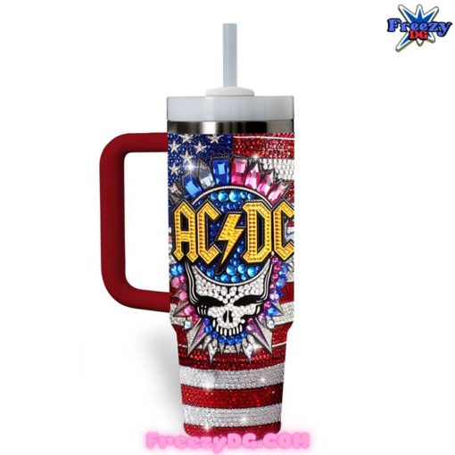 AC/DC American Diamond Crystal Stanley Tumbler Cup