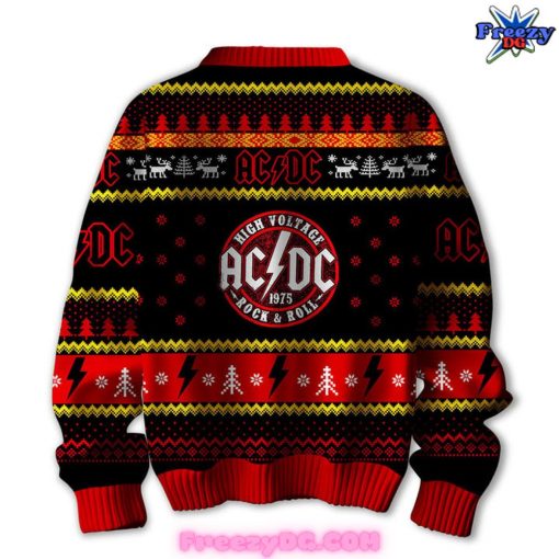 AC/DC High Voltage 1975 Rock & Roll Special Ugly Sweater