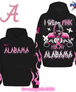 Alabama Crimson Tide Pink Warrior Hoodie