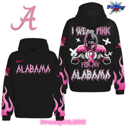 Alabama Crimson Tide Pink Warrior Hoodie