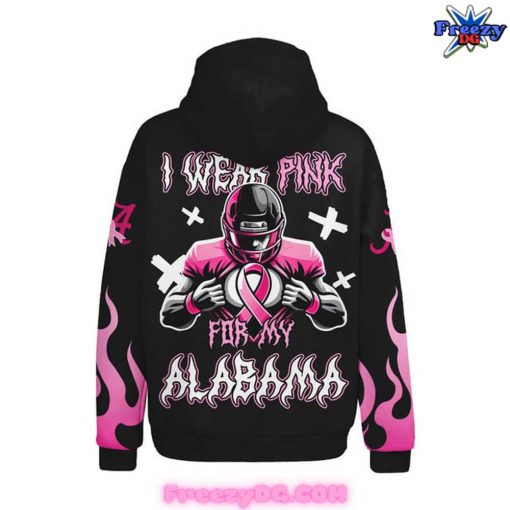 Alabama Crimson Tide Pink Warrior Hoodie