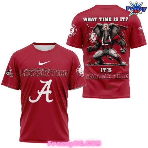 Alabama Crimson Tide What Time Is It Edition T-Shirt