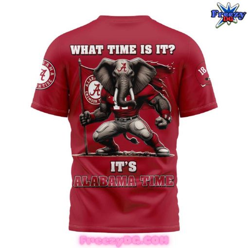 Alabama Crimson Tide What Time Is It Edition T-Shirt