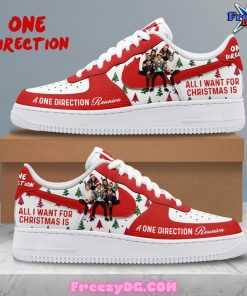 All I Want for Christmas is One Direction Limited Edition Nike Air Force 1