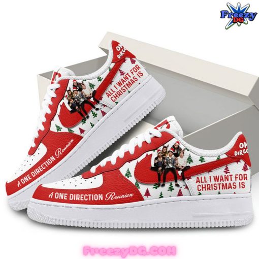 All I Want for Christmas is One Direction Limited Edition Nike Air Force 1