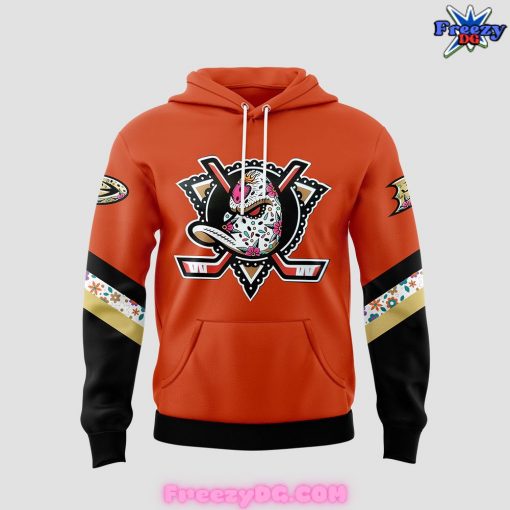 Anaheim Ducks Dia De Los Muertos 2024 Hoodie