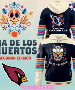 Arizona Cardinals Dia De Los Muertos 2024 Hoodie