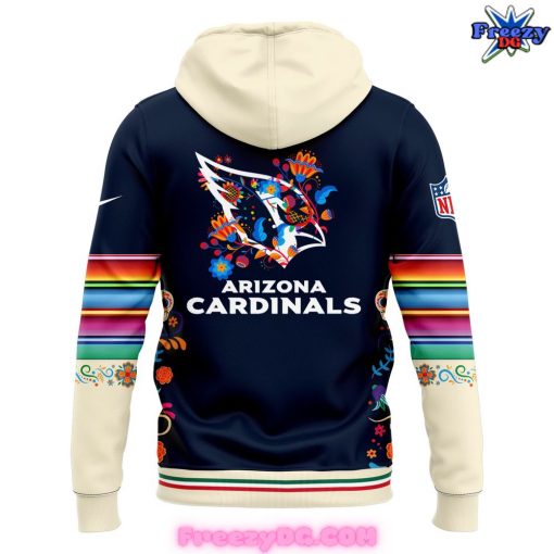 Arizona Cardinals Dia De Los Muertos 2024 Hoodie