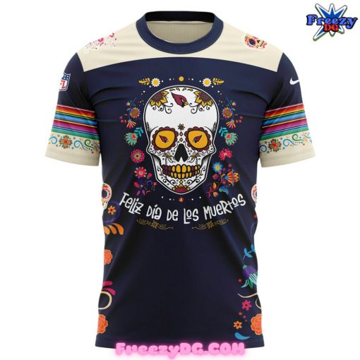 Arizona Cardinals Dia De Los Muertos T-Shirt