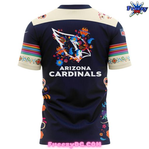 Arizona Cardinals Dia De Los Muertos T-Shirt