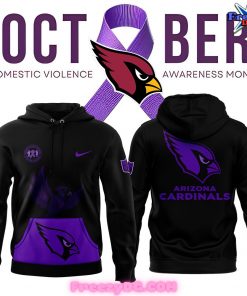 Arizona Cardinals Domestic Violence Awareness Month 2024 Hoodie