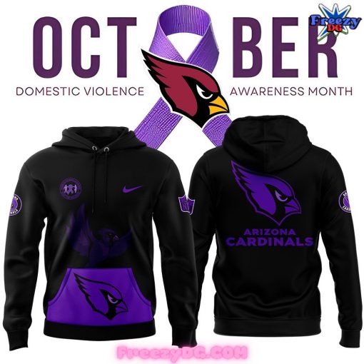 Arizona Cardinals Domestic Violence Awareness Month 2024 Hoodie