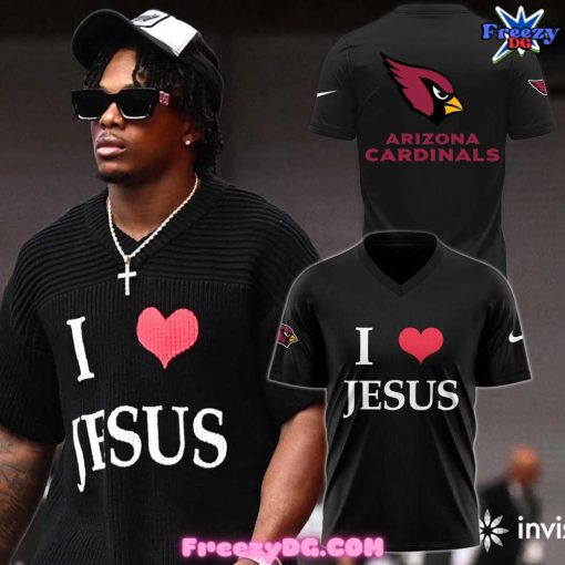 Arizona Cardinals “I Love Jesus” T-Shirt