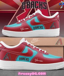 Arizona Diamondbacks Customize Nike Air Force 1