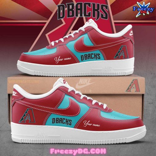 Arizona Diamondbacks Customize Nike Air Force 1