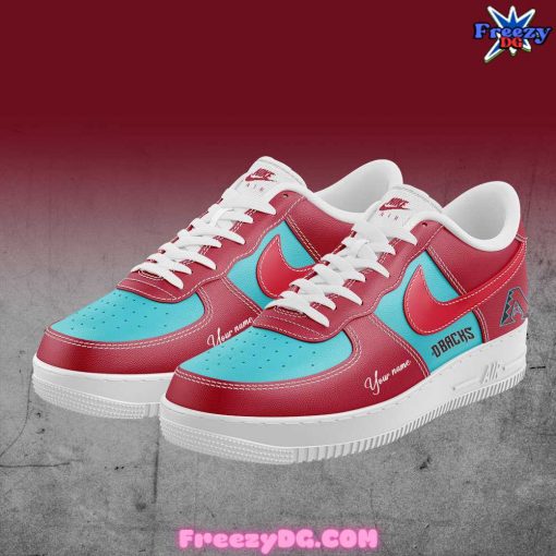 Arizona Diamondbacks Customize Nike Air Force 1