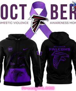 Atlanta Falcons Domestic Violence Awareness Month 2024 Hoodie