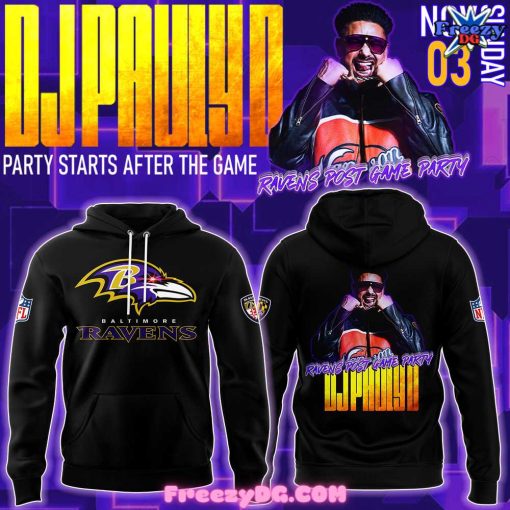 Baltimore Ravens DJ Pauly 2024 Hoodie