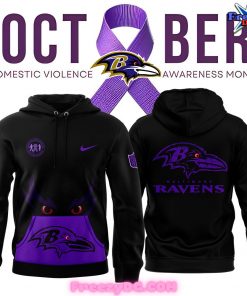 Baltimore Ravens Domestic Violence Awareness Month 2024 Hoodie