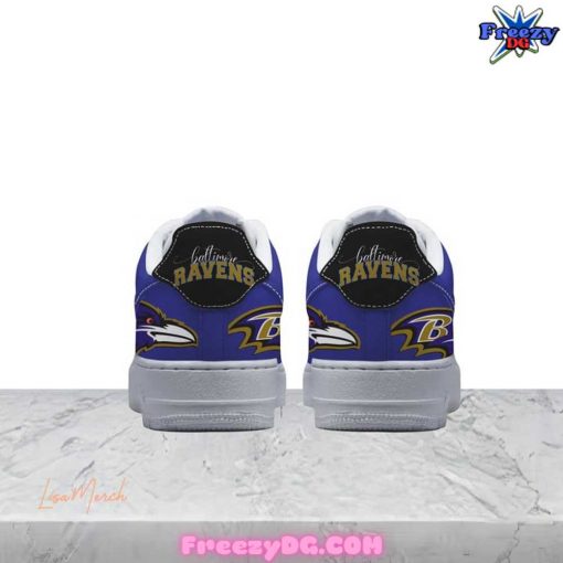 Baltimore Ravens Play Like A Raven Nike Air Force 1