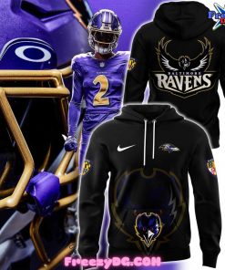 Baltimore Ravens x Fanatics 2024 Black Hoodie