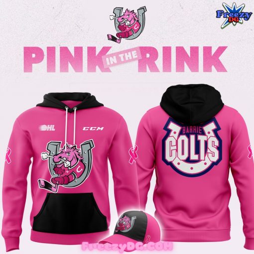 Barrie Colts x Pink in the Rink Night 2024 Hoodie