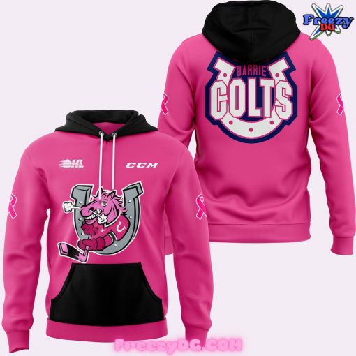 Barrie Colts x Pink in the Rink Night 2024 Hoodie