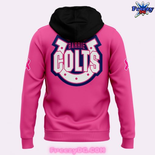 Barrie Colts x Pink in the Rink Night 2024 Hoodie