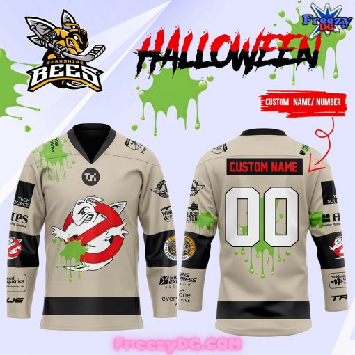 Berkshire Bees x Ghostbusters Halloween 2024 Hockey Jersey