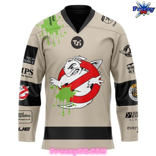 Berkshire Bees x Ghostbusters Halloween 2024 Hockey Jersey