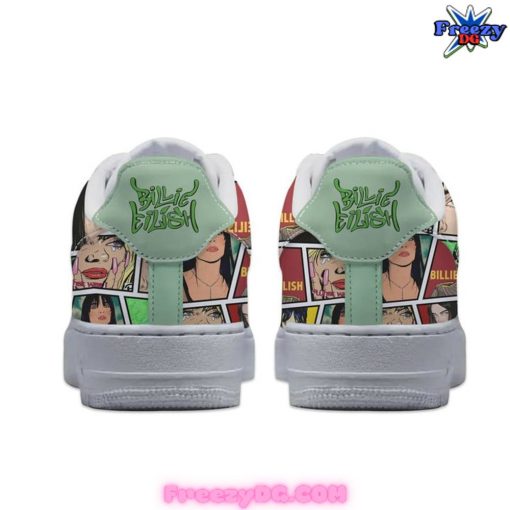 Billie Eilish Comic Style Limited Edition Nike Air Force 1