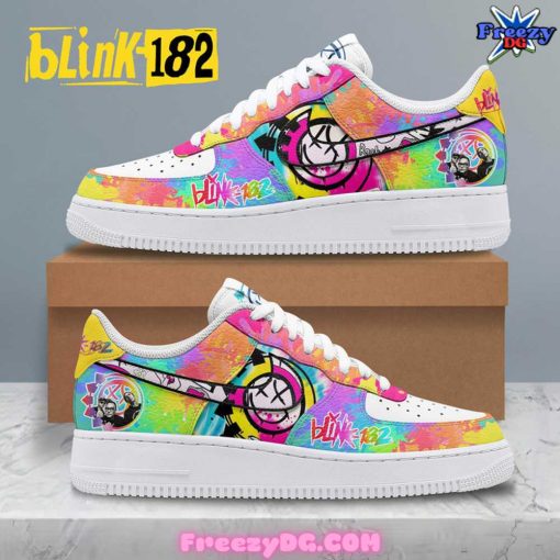 Blink-182 Dammit Graffiti Nike Air Force 1