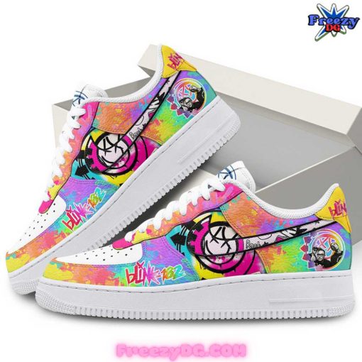 Blink-182 Dammit Graffiti Nike Air Force 1