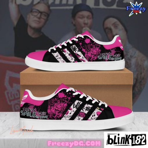 Blink-182 Graffiti Style Limited Edition Stan Smith Shoes