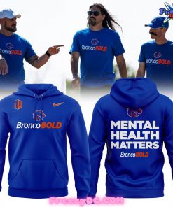 Boise State Broncos Mental Health Matters 2024 T-Shirt