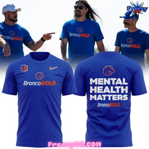 Boise State Broncos Mental Health Matters 2024 T-Shirt